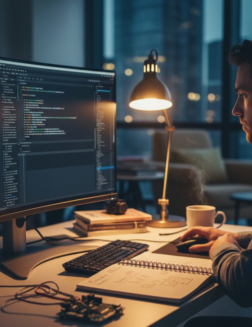 freepik__ultrarealistic-scene-of-a-developer-working-on-a-m__33359